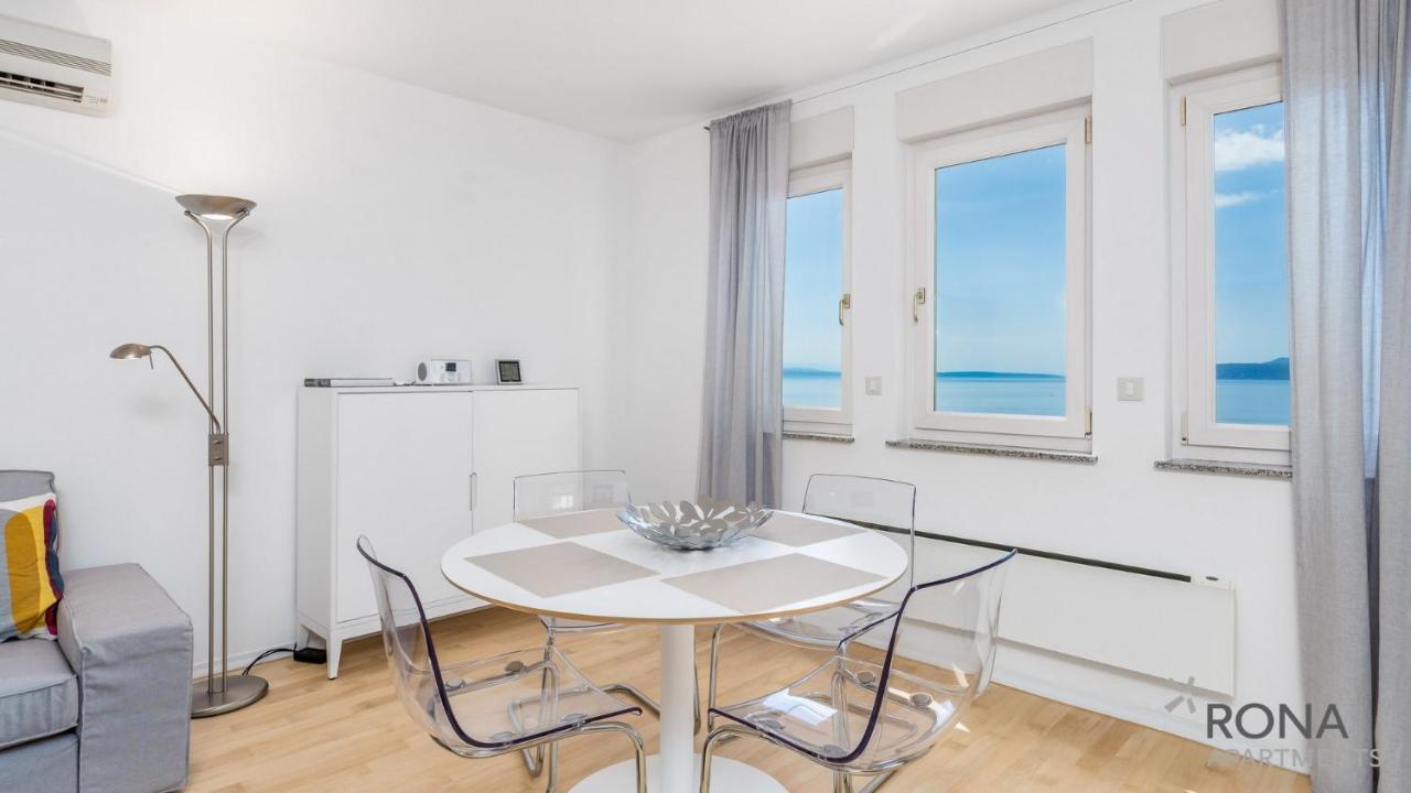 Rona Spacious Apartment With A Panoramic View Ičići Buitenkant foto
