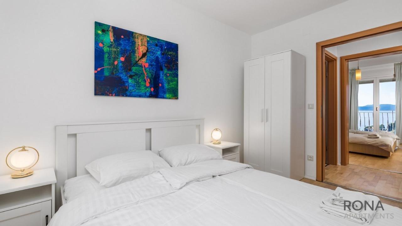 Rona Spacious Apartment With A Panoramic View Ičići Buitenkant foto